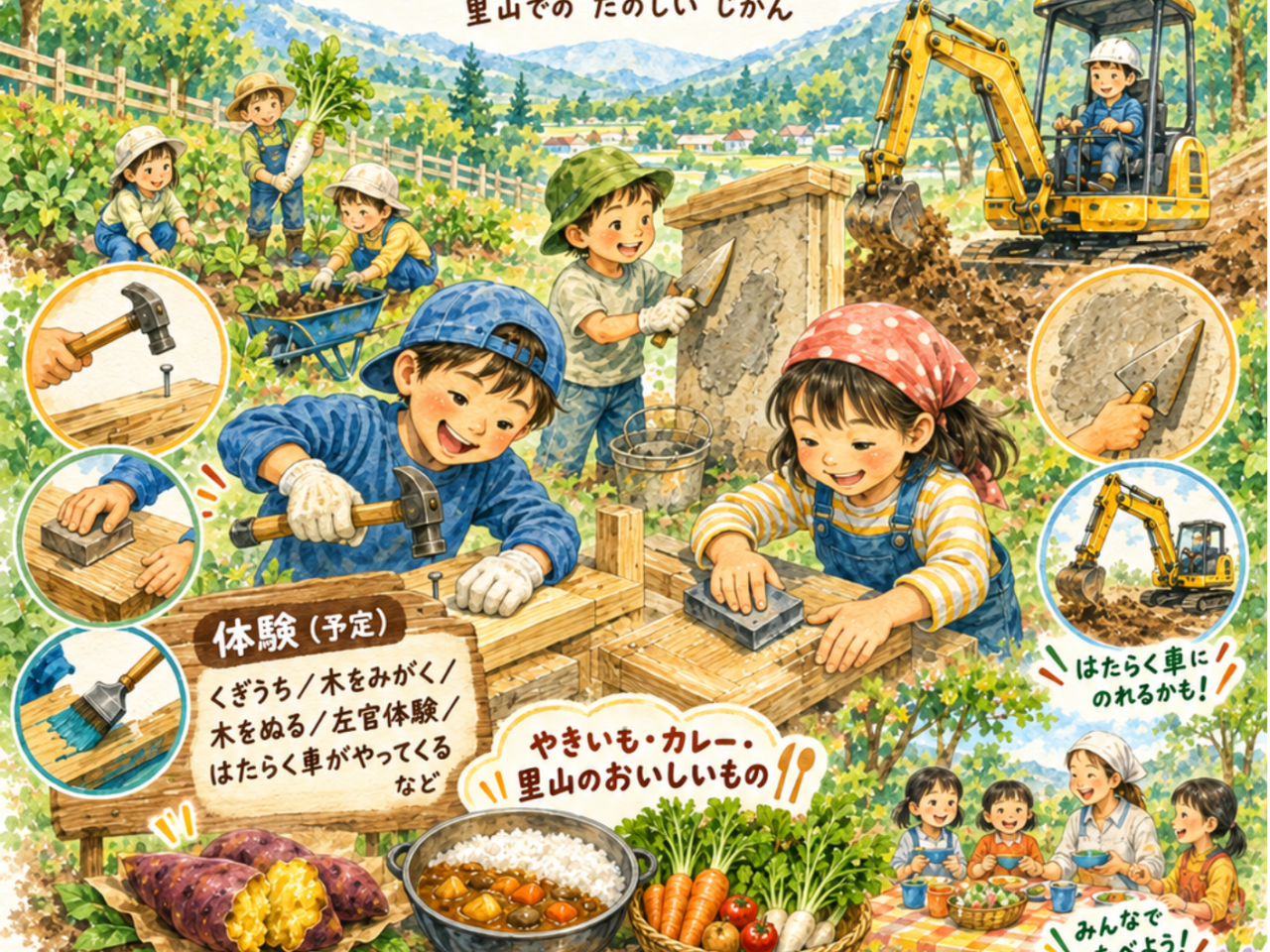 里山の一日