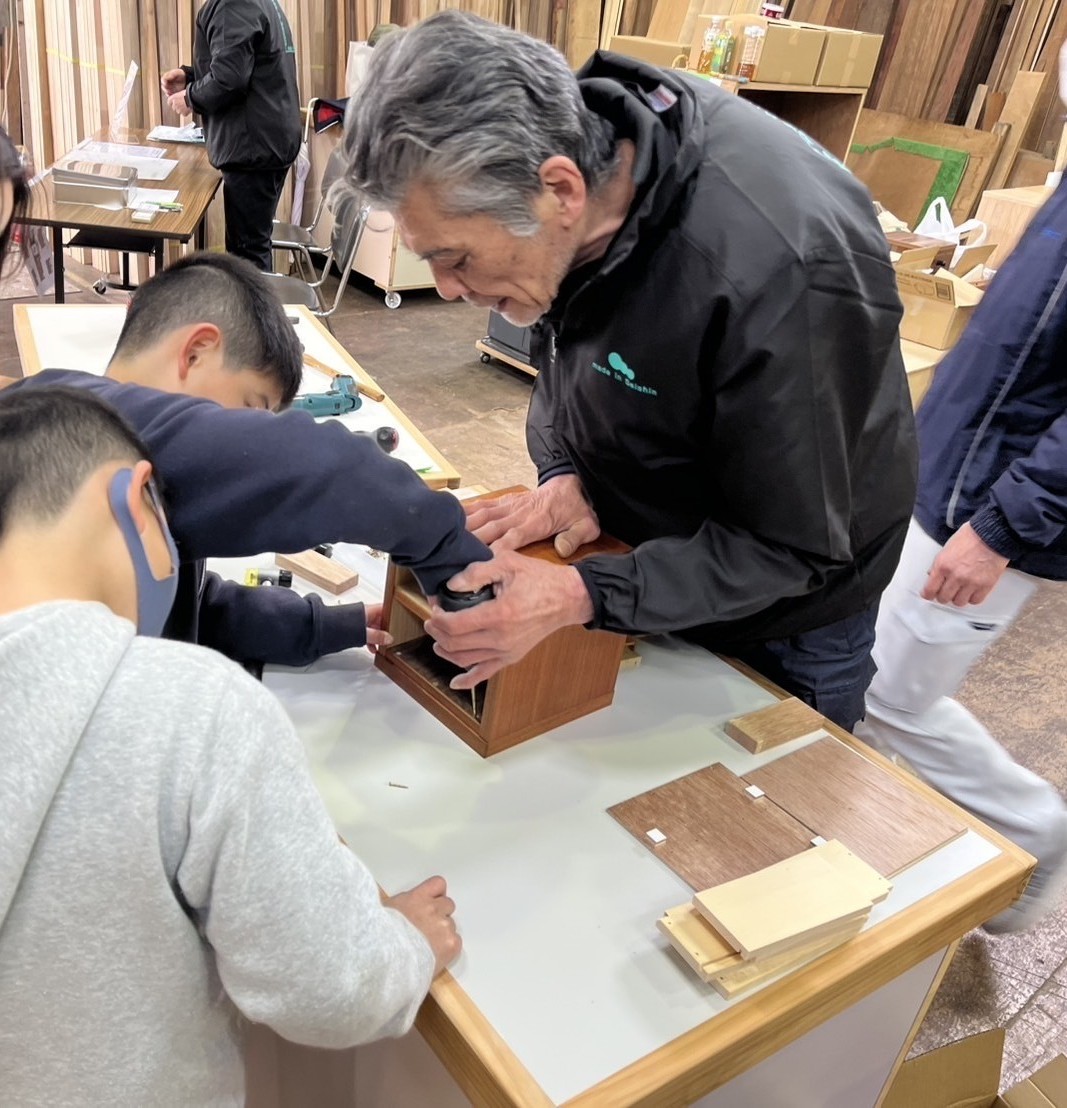 西神madeで開催される(株)大豊木工のワークショップ